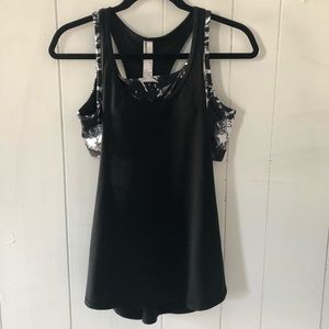 Workout Shirt w/ Sports Bra